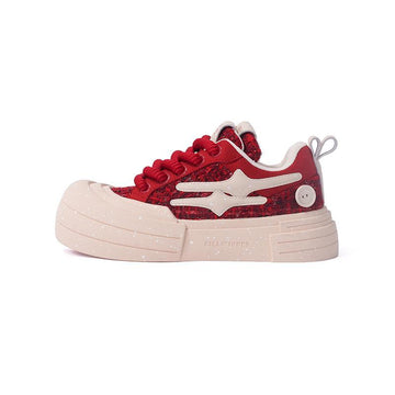 KILLWINNER丨Smile Life Sneaker - Red