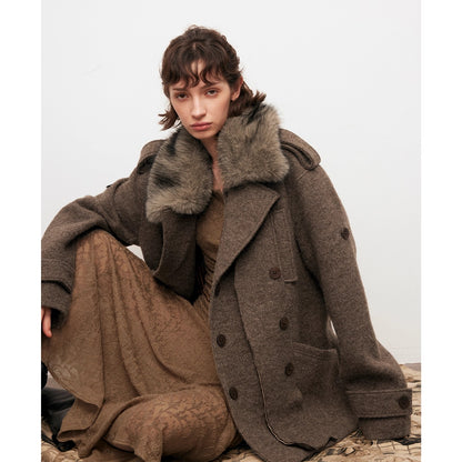 Dpercent | Wool blend coat