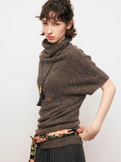 Dpercent | Yak wool and merino wool sweater
