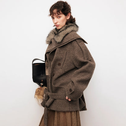 Dpercent | Wool blend coat