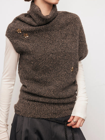 Dpercent | Yak wool and merino wool sweater