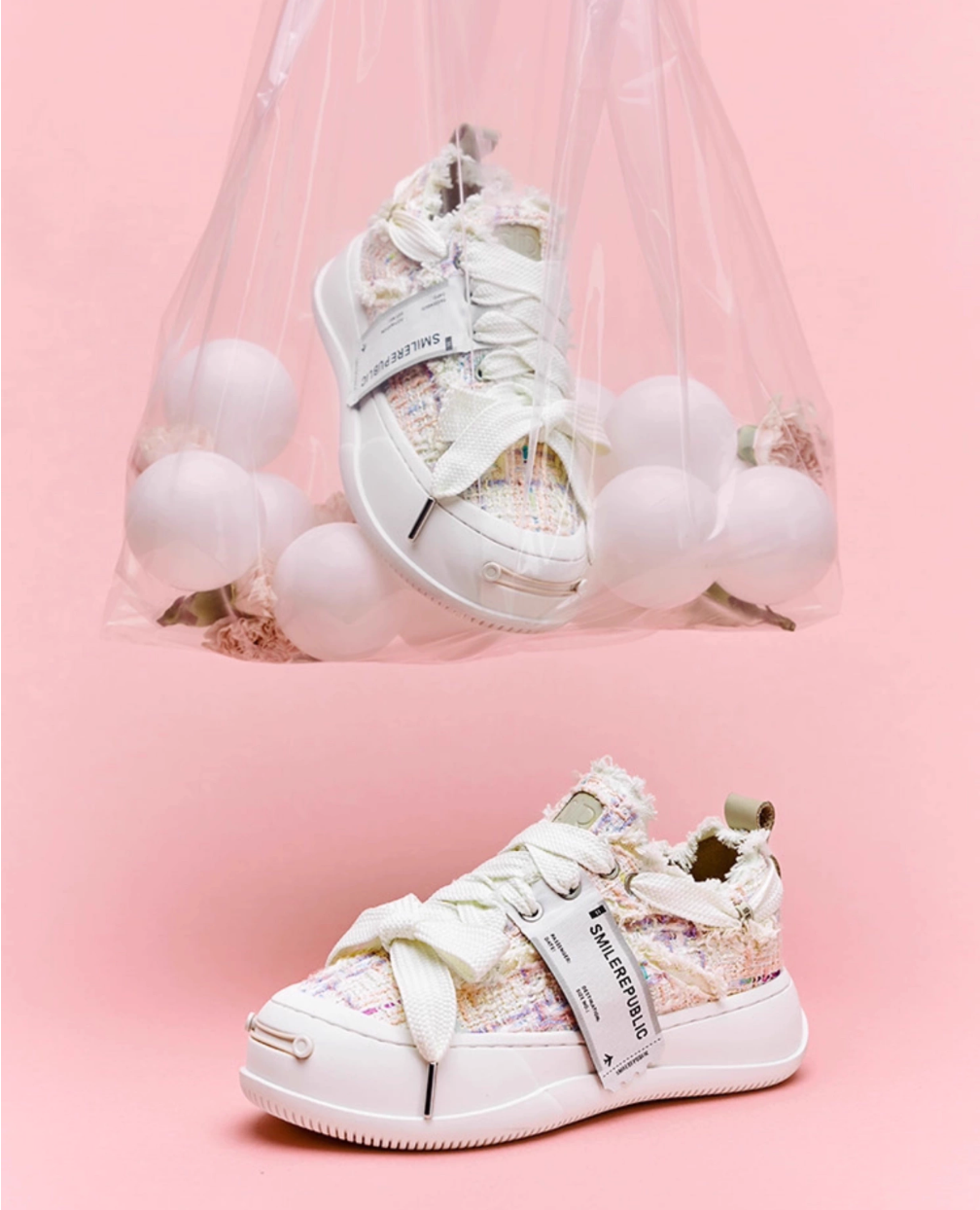 SMILEREPUBLIC | Low-top Chuck Smile Canvas Shoes