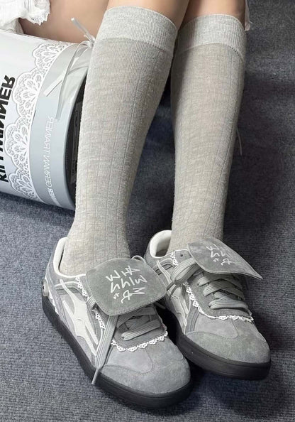 KILLWINNER丨Retro Training Sneaker-Lace Grey