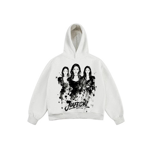 JIAFEIDAI - Watercolor Trio Character Hoodie