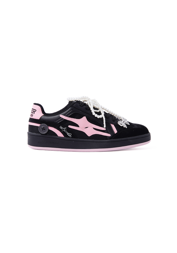 KILLWINNER丨Retro Training Sneaker-Black Pink Bow