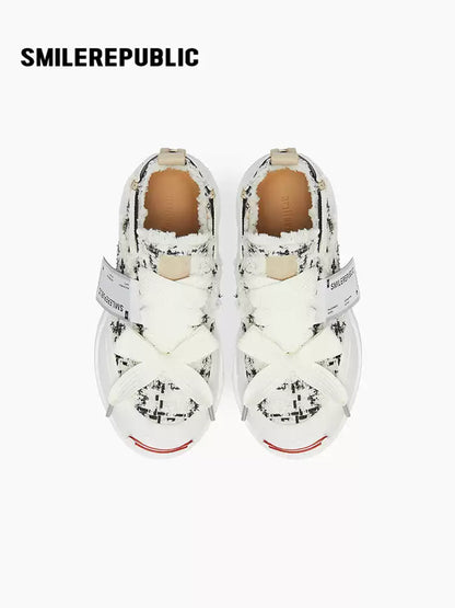SMILEREPUBLIC | Checkered low-top Chuck Smile Canvas Shoes