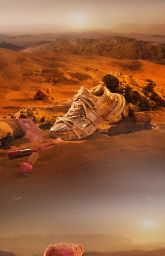 SMILEREPUBLIC | Silver-white chunky sneakers Skyline series