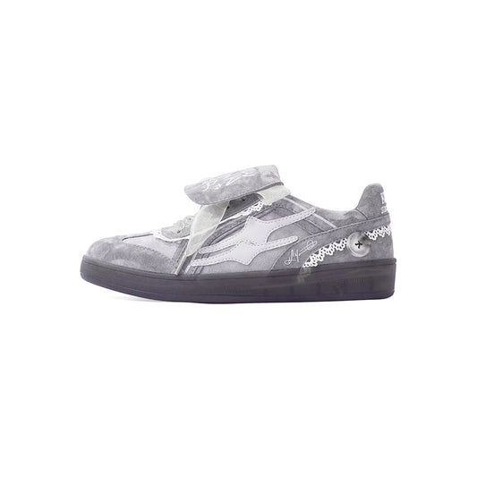 KILLWINNER丨Retro Training Sneaker-Lace Grey