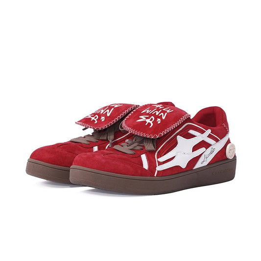 KILLWINNER丨Retro Training Sneaker-Red Velvet