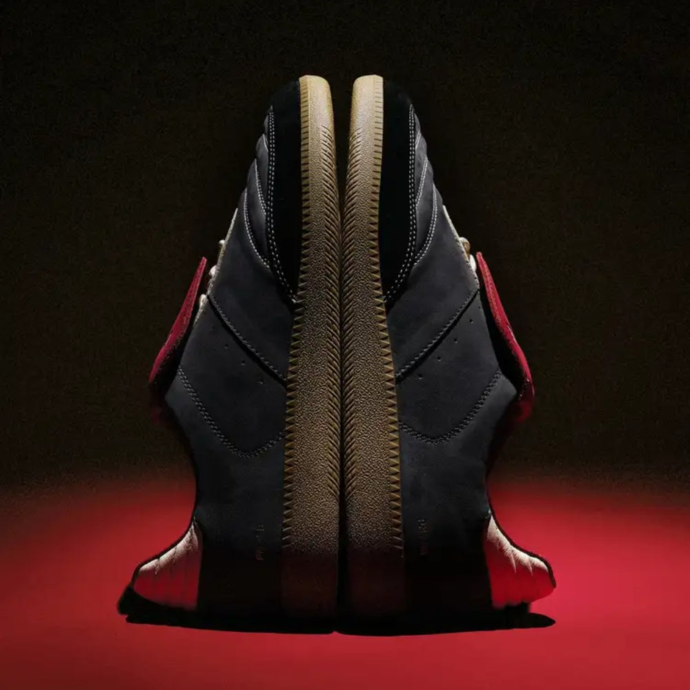 PANE - Rugby Series - Dark Calla Lily Black German Training Shoes