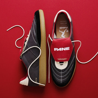 PANE - Rugby Series - Dark Calla Lily Black German Training Shoes