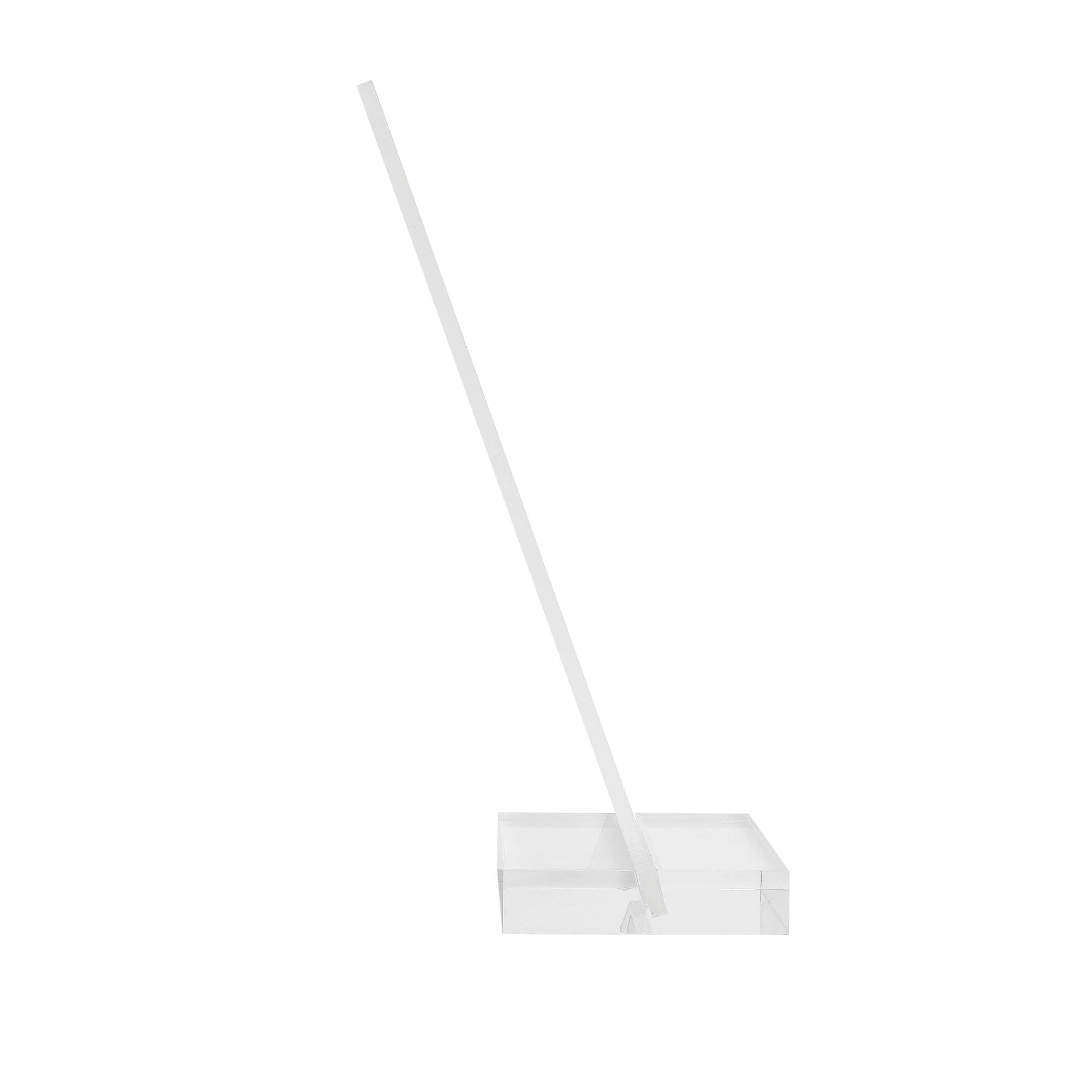 Featured image for 'Personalised Name Acrylic Menu Holder Table Signs Stand with Base'